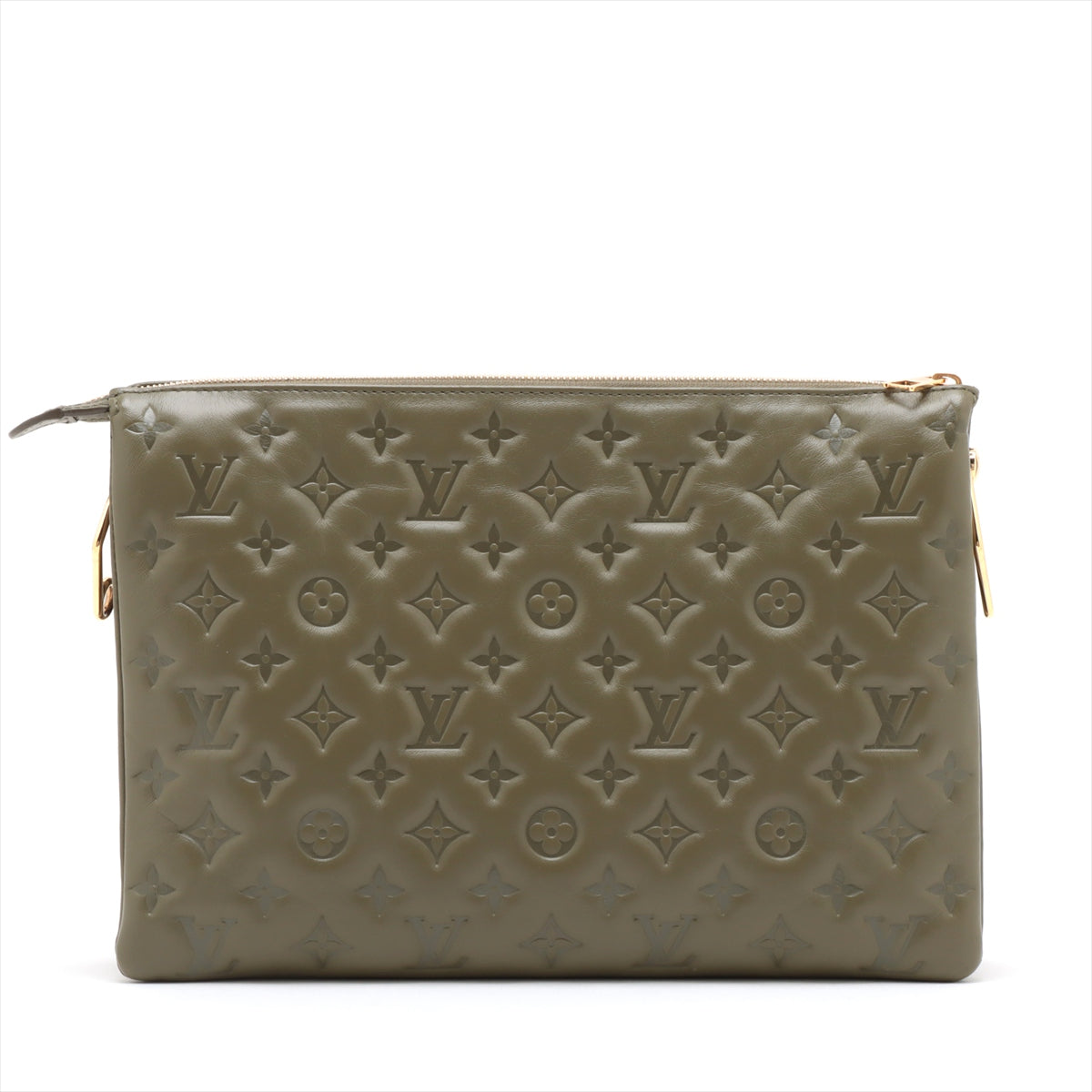 Louis Vuitton Monogram Emboss Kussan-MM M21281