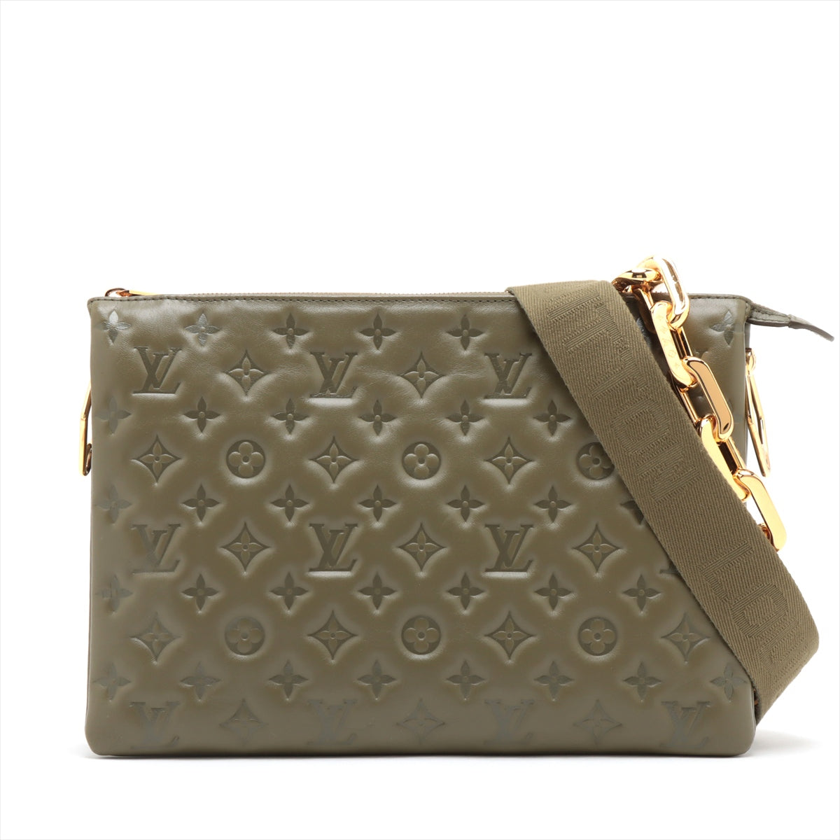 Louis Vuitton Monogram Emboss Kussan-MM M21281