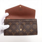 Louis Vuitton Monogram Portefeuille Sarah M60531 SP4155 Brown Wallet
