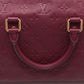 Louis Vuitton monogram empreinte Speedy Bandoulière 25