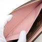Louis Vuitton Monogram Portofeuille Clemence M60742 Fuschia Zip Round Wallet