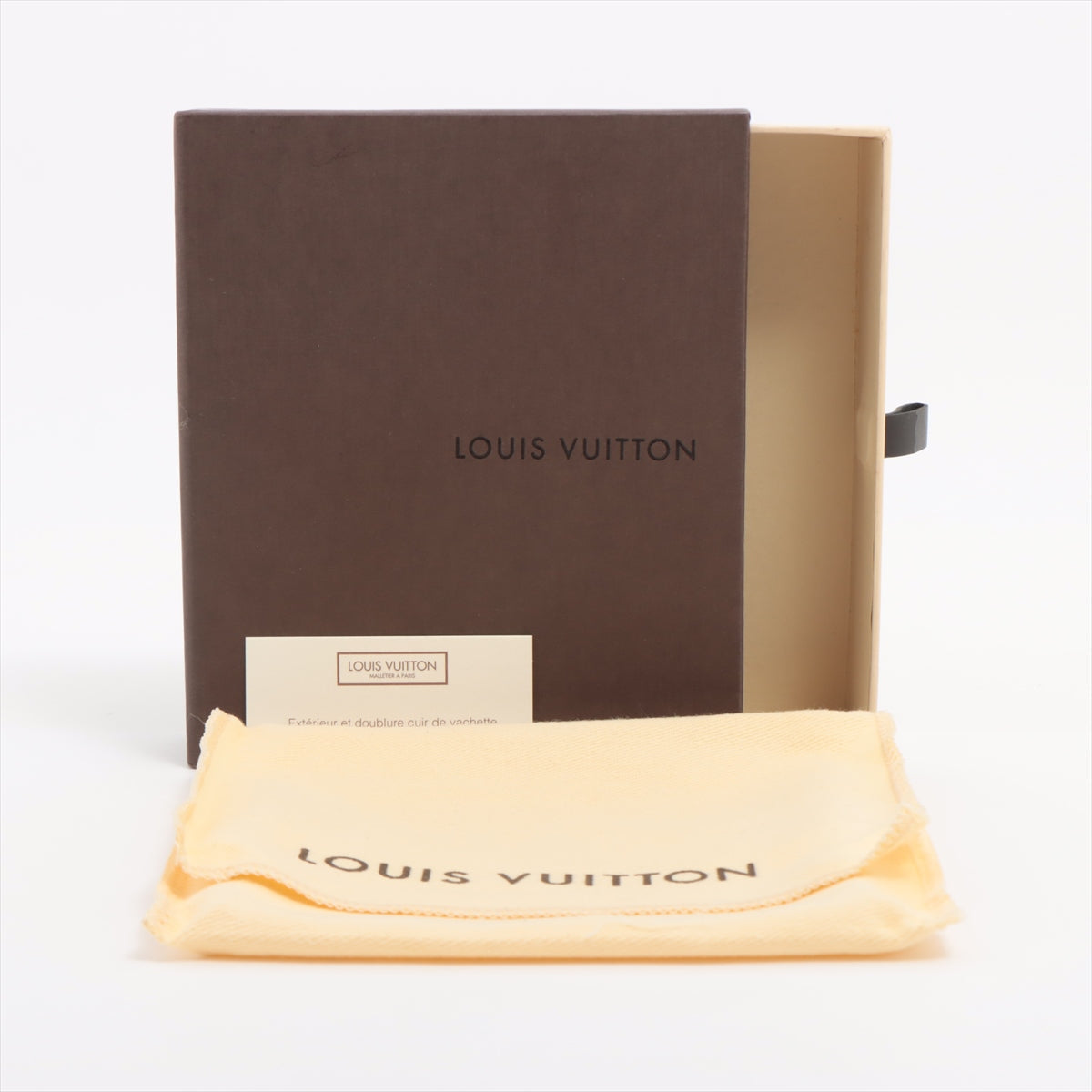 Louis Vuitton Epi Portoviejo 6 Cult Credit M63312 CA2132 Noir Wallet