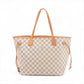 Louis Vuitton Damier Azul Neverfull MM N41361 AR1167 White