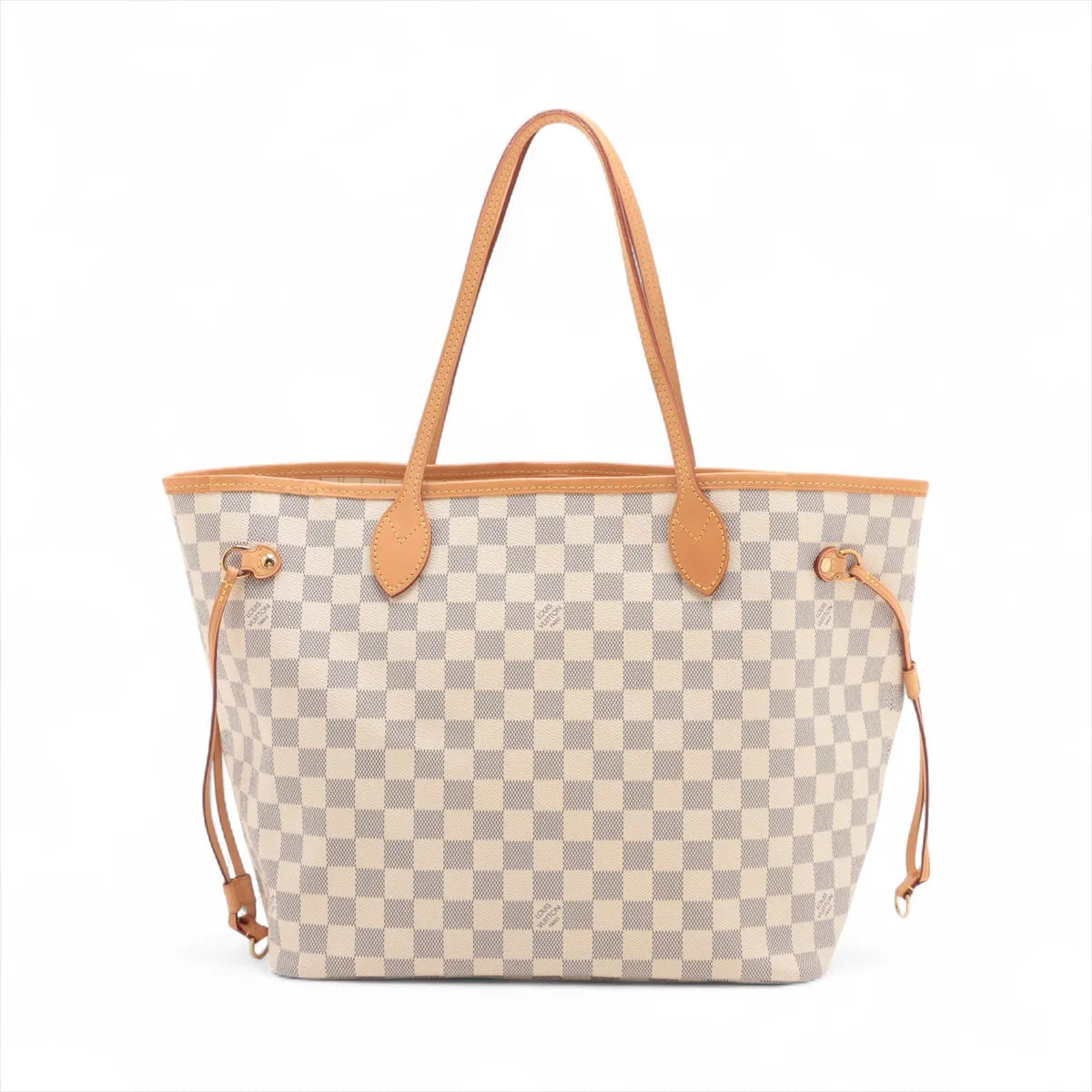 Louis Vuitton Damier Azul Neverfull MM N41361 AR1167 White