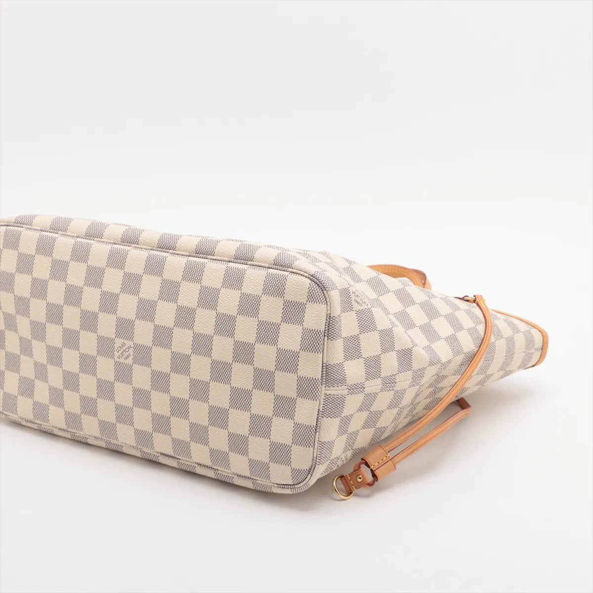 Louis Vuitton Damier Azul Neverfull MM N41361 AR1167 White