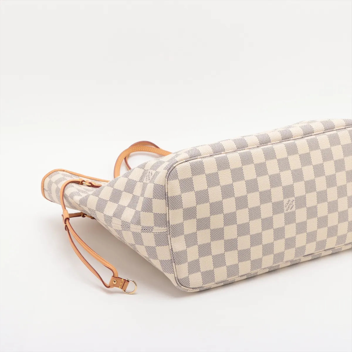 Louis Vuitton Damier Azul Neverfull MM N41361 AR1167 White