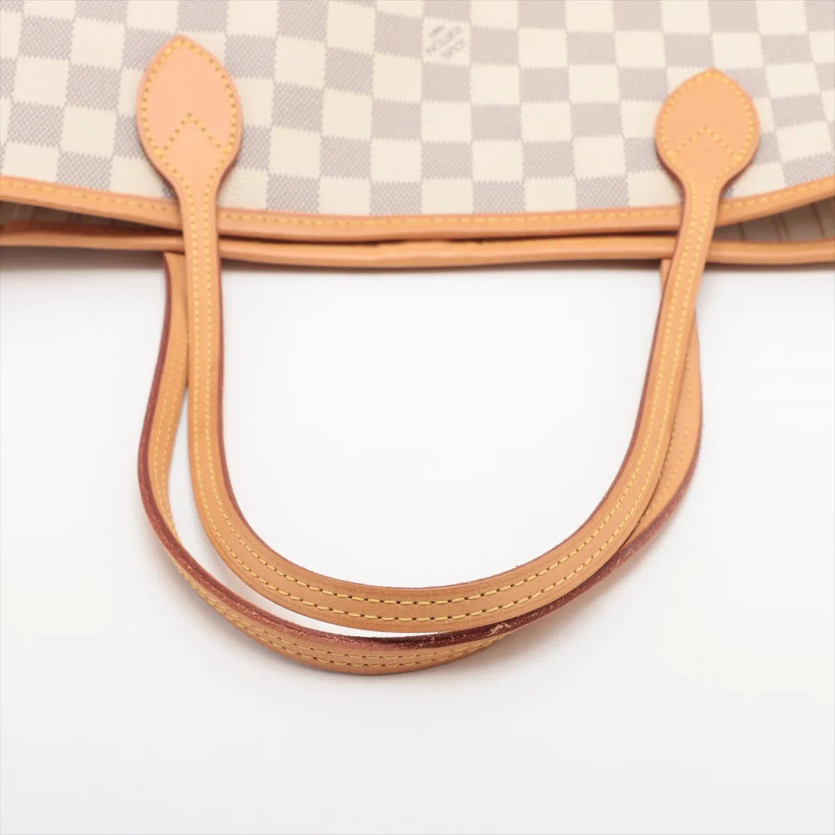 Louis Vuitton Damier Azul Neverfull MM N41361 AR1167 White