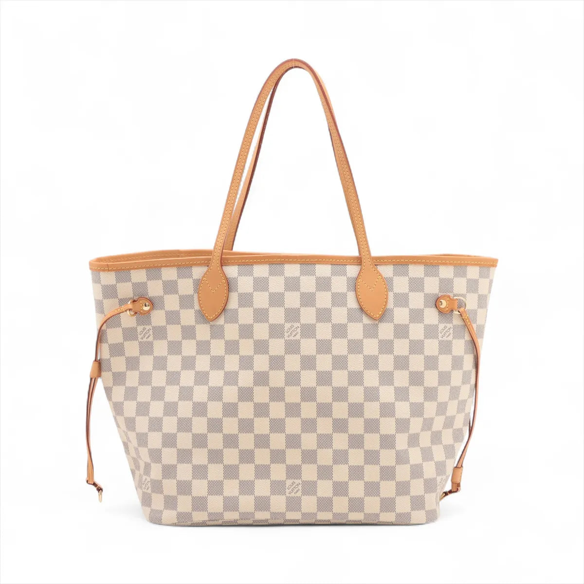 Louis Vuitton Damier Azul Neverfull MM N41361 AR1167 White