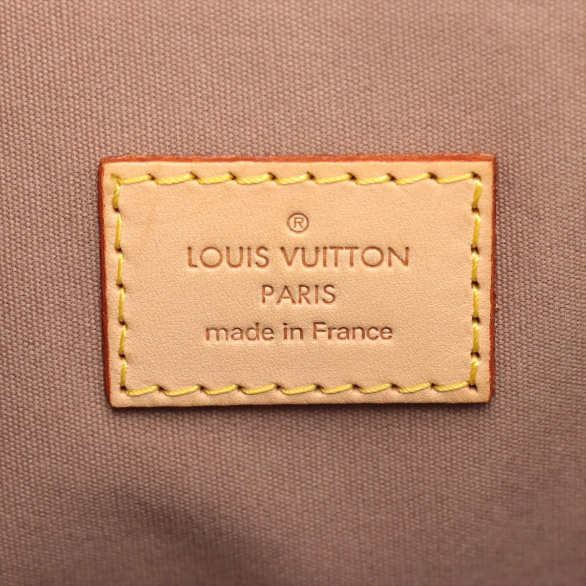 Louis Vuitton Vernis Alma PM M91751 MI3102 Beige