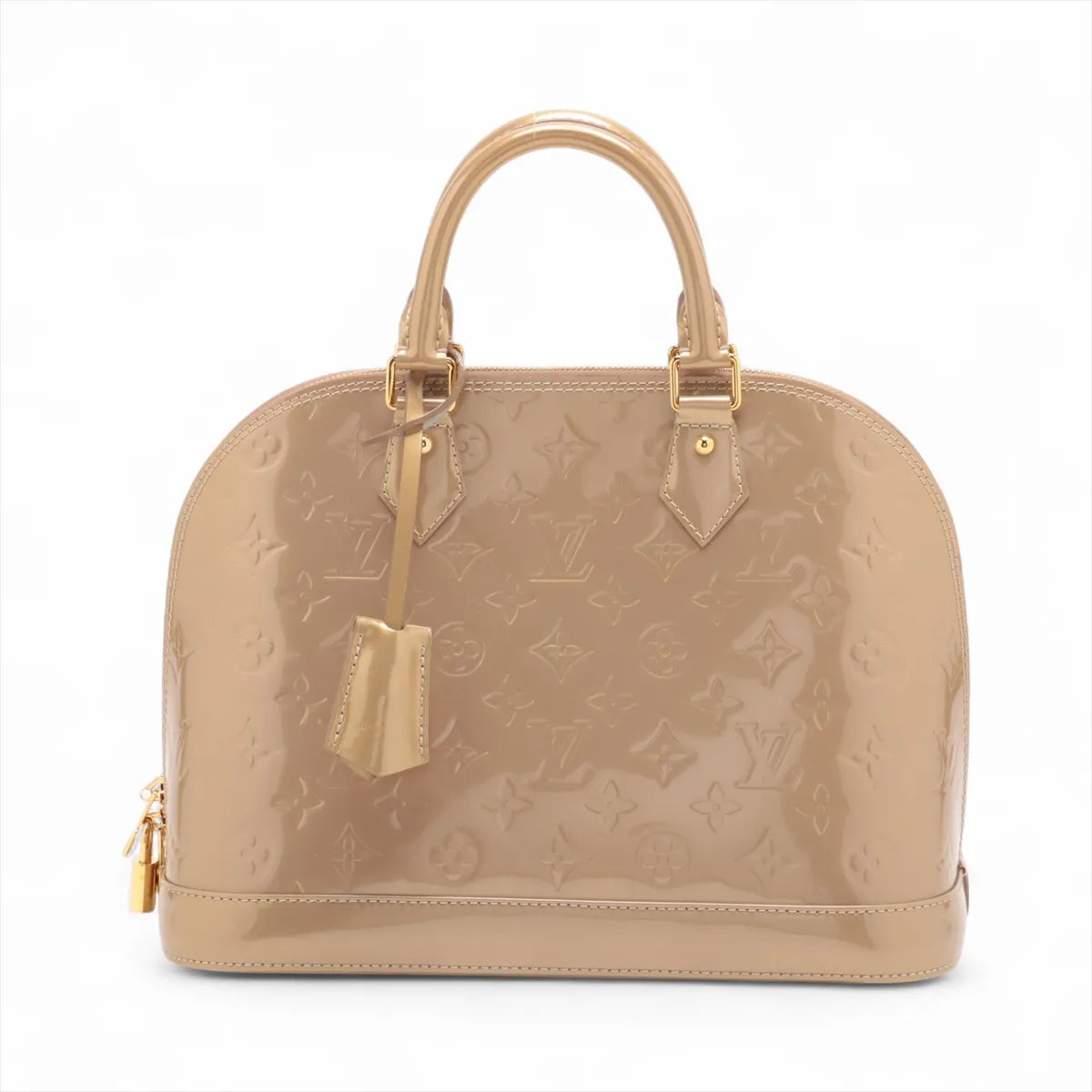 Louis Vuitton Vernis Alma PM M91751 MI3102 Beige