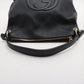 Gucci Soho Leather 2 Way Handbag Black