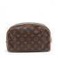 Louis Vuitton Monogram Toulouse Toilette 25 M47527 MB2037 Brown