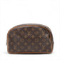 Louis Vuitton Monogram Toulouse Toilette 25 M47527 MB2037 Brown