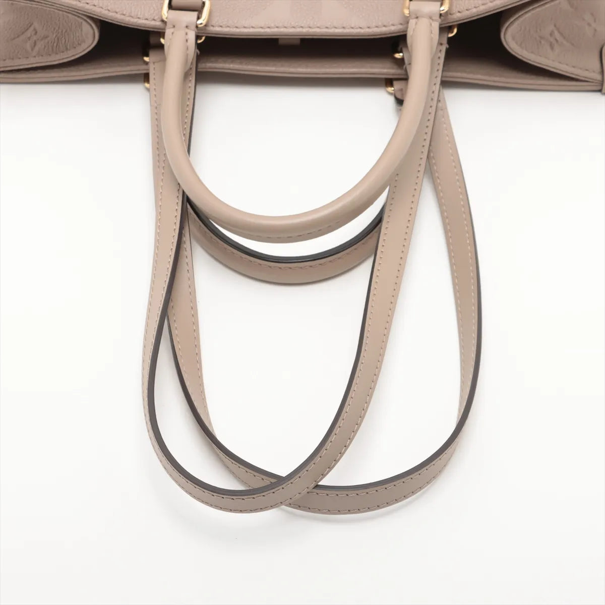 Louis Vuitton monogram empreinte On the Go MM M45607 Beige