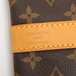 Louis Vuitton Monogram Keepall Bandrière 55 M41414 TH0918 Brown