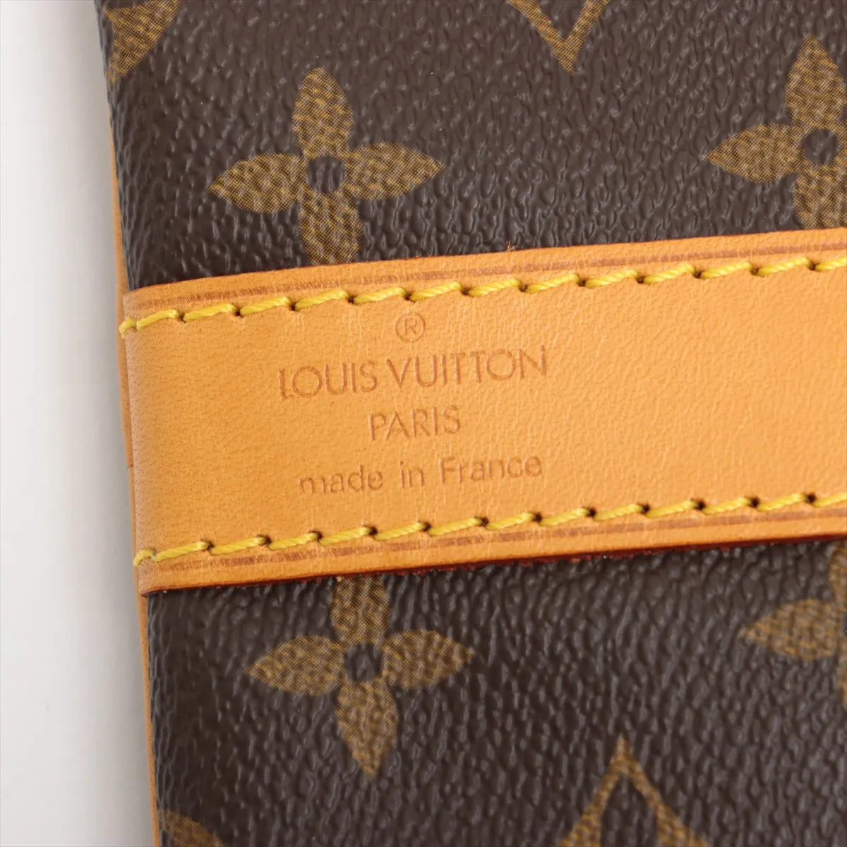 Louis Vuitton Monogram Keepall Bandrière 55 M41414 TH0918 Brown