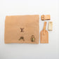 Louis Vuitton Monogram Keepall Bandrière 55 M41414 TH0918 Brown