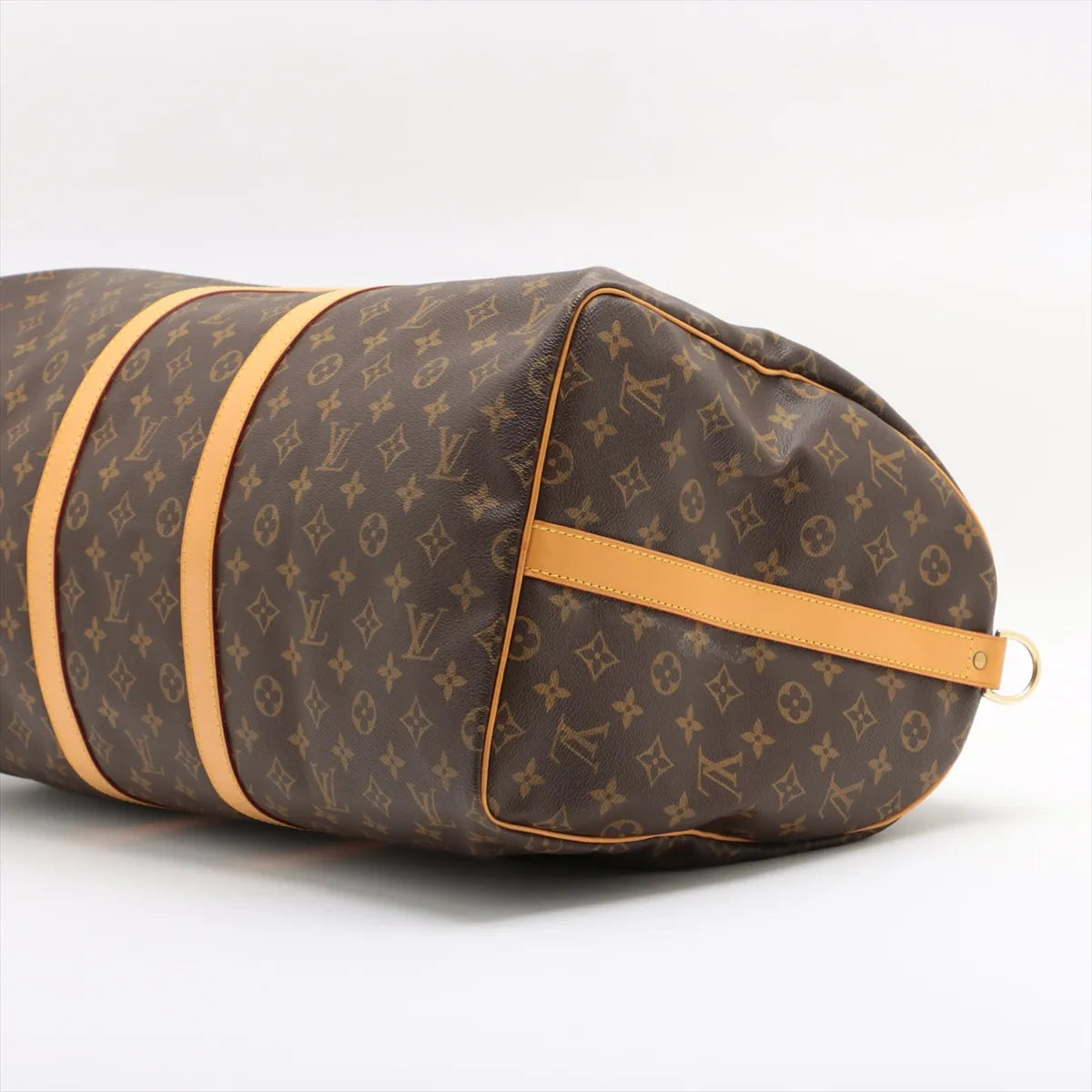 Louis Vuitton Monogram Keepall Bandrière 55 M41414 TH0918 Brown