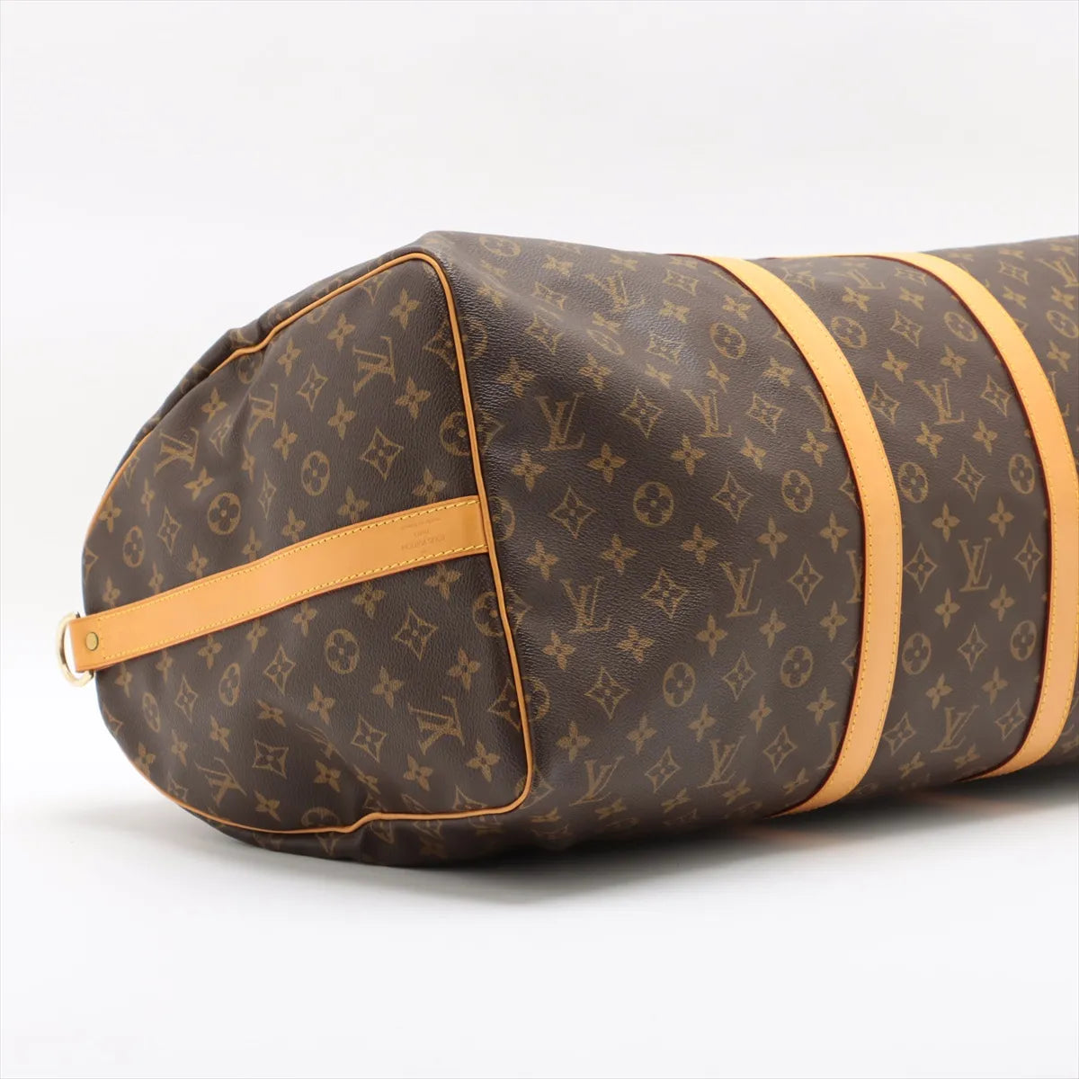 Louis Vuitton Monogram Keepall Bandrière 55 M41414 TH0918 Brown