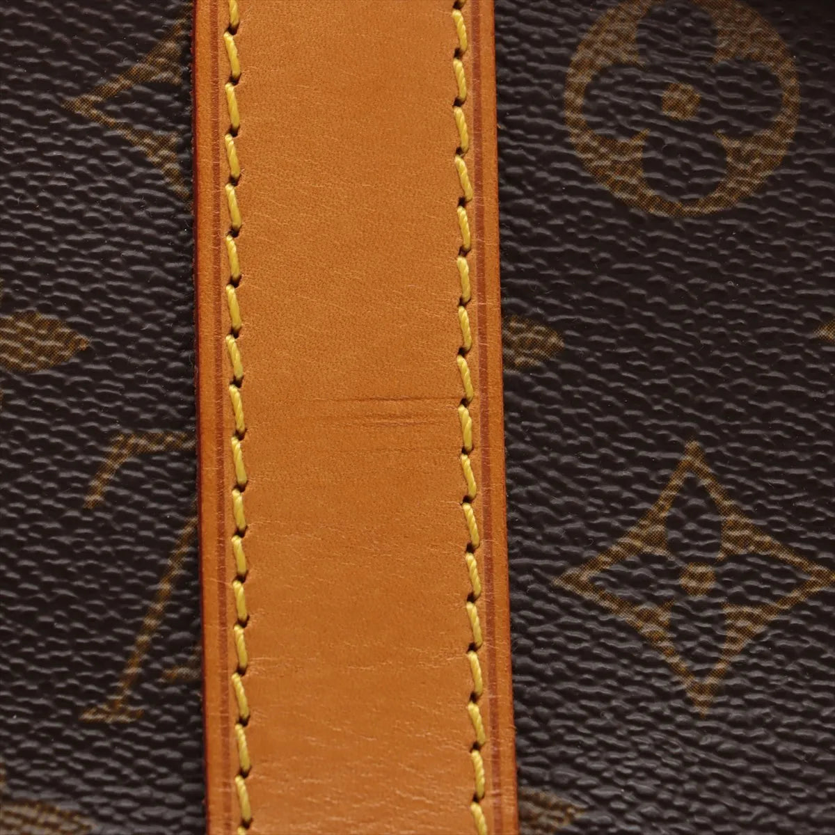 Louis Vuitton Monogram Keepall Bandrière 55 M41414 TH0918 Brown