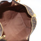 Louis Vuitton Monogram Keepall Bandrière 55 M41414 TH0918 Brown