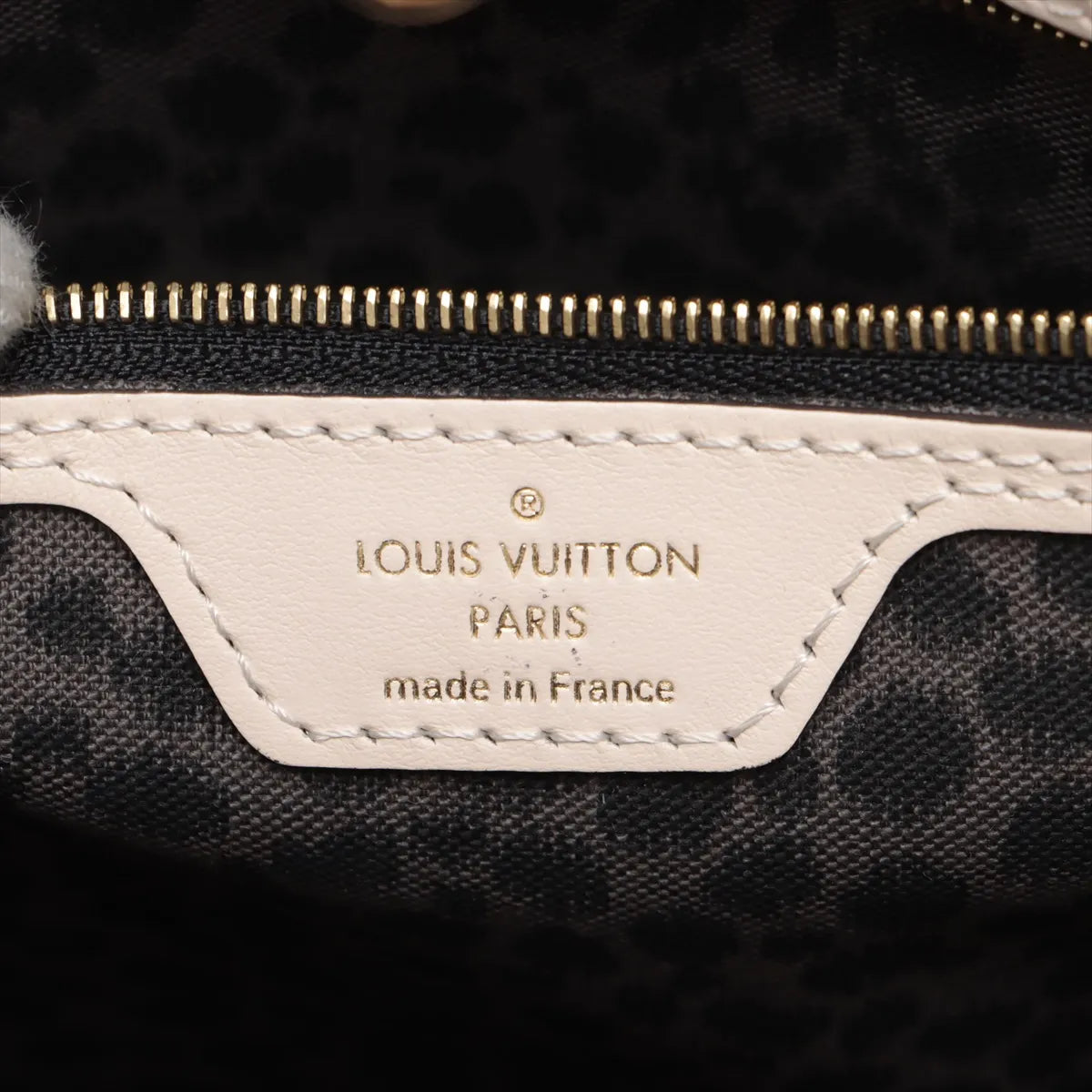 Louis Vuitton Wild At Heart Limited Edition Neverfull MM M45819 Beige