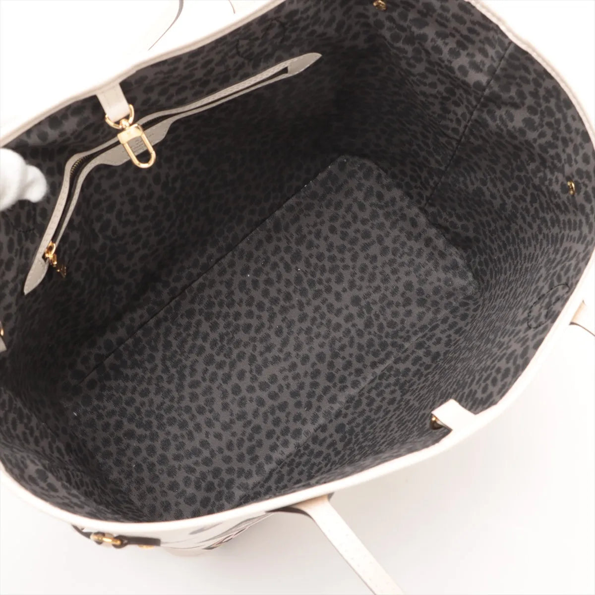 Louis Vuitton Wild At Heart Limited Edition Neverfull MM M45819 Beige