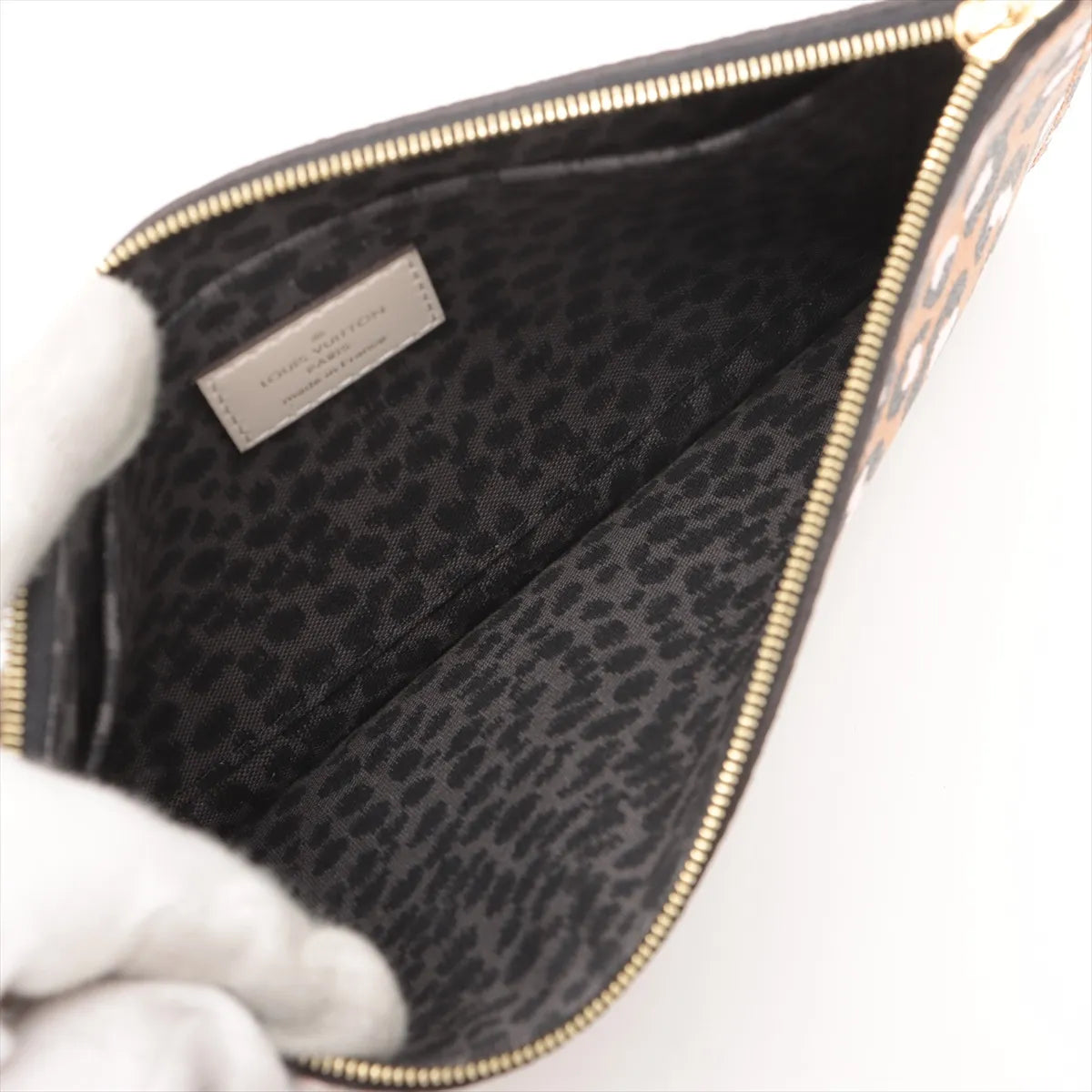 Louis Vuitton Wild At Heart Limited Edition Neverfull MM M45819 Beige