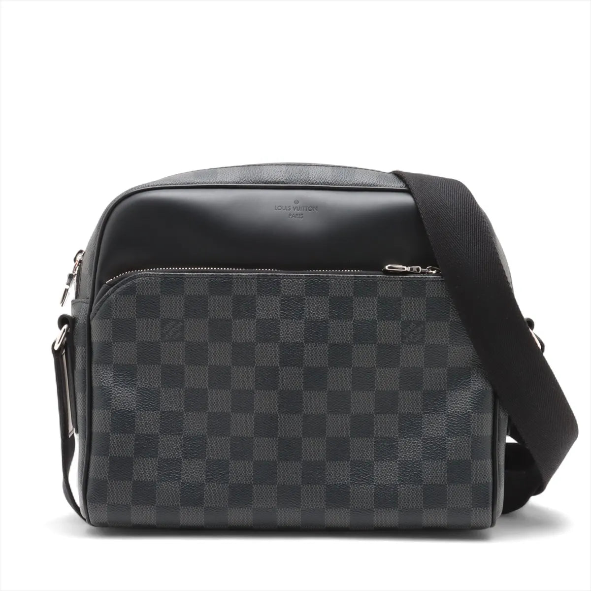 Louis Vuitton Damier Graphite Dayton PM N41408 CA2187 Black