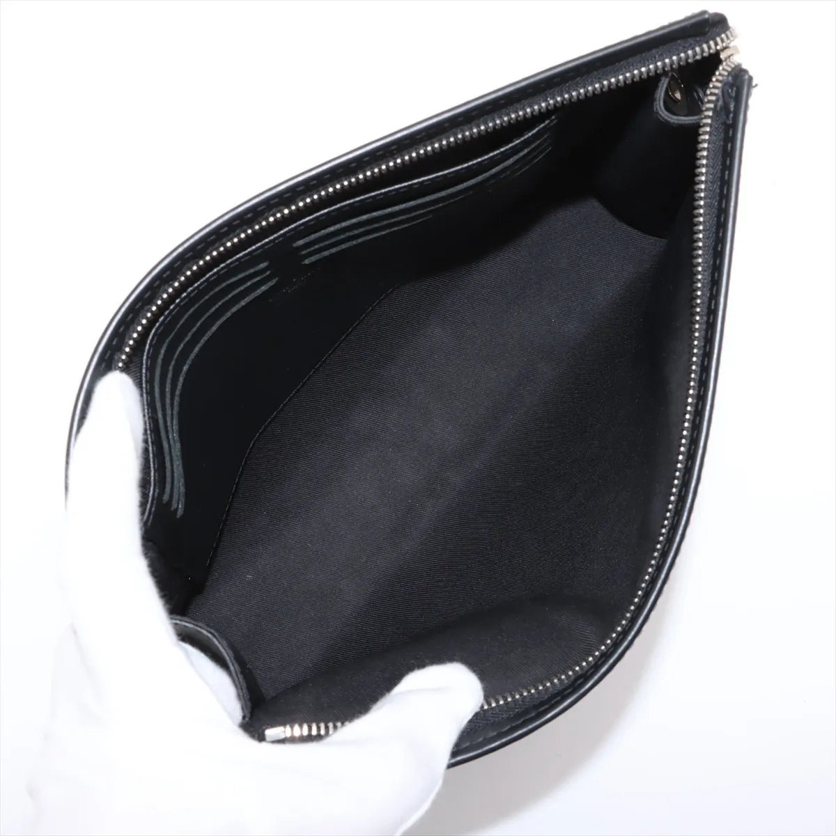 Louis Vuitton Damier Graphite 3D Pochette VOYAGE MM N60444 Black