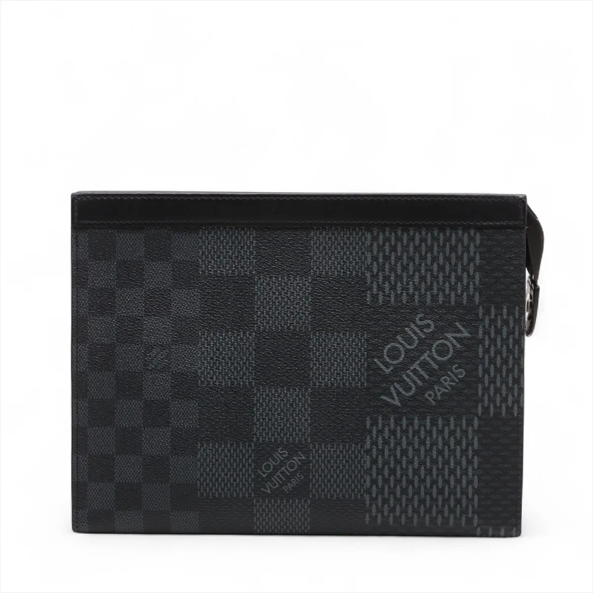 Louis Vuitton Damier Graphite 3D Pochette VOYAGE MM N60444 Black