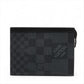 Louis Vuitton Damier Graphite 3D Pochette VOYAGE MM N60444 Black