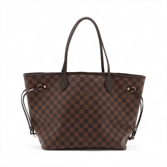 Louis Vuitton Damier Neverfull MM N41603 AR4187 brown x pink