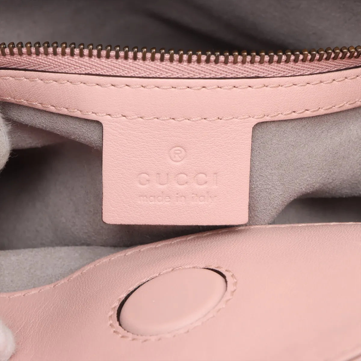Gucci GG Marmont Leather Chain Tote Bag Pink 443501
