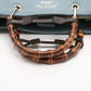 Gucci Bamboo Leather 2 Way Handbag Blue 323660