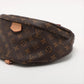 Louis Vuitton Monogram Bum bag M43644 MI2149 Brown