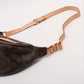 Louis Vuitton Monogram Bum bag M43644 MI2149 Brown