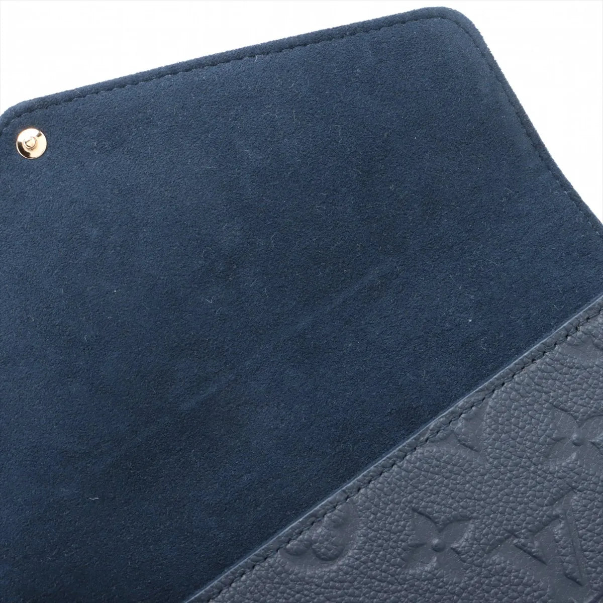 Louis Vuitton Monogram Empreinte Pochette Felicie M83589 Navy Blue