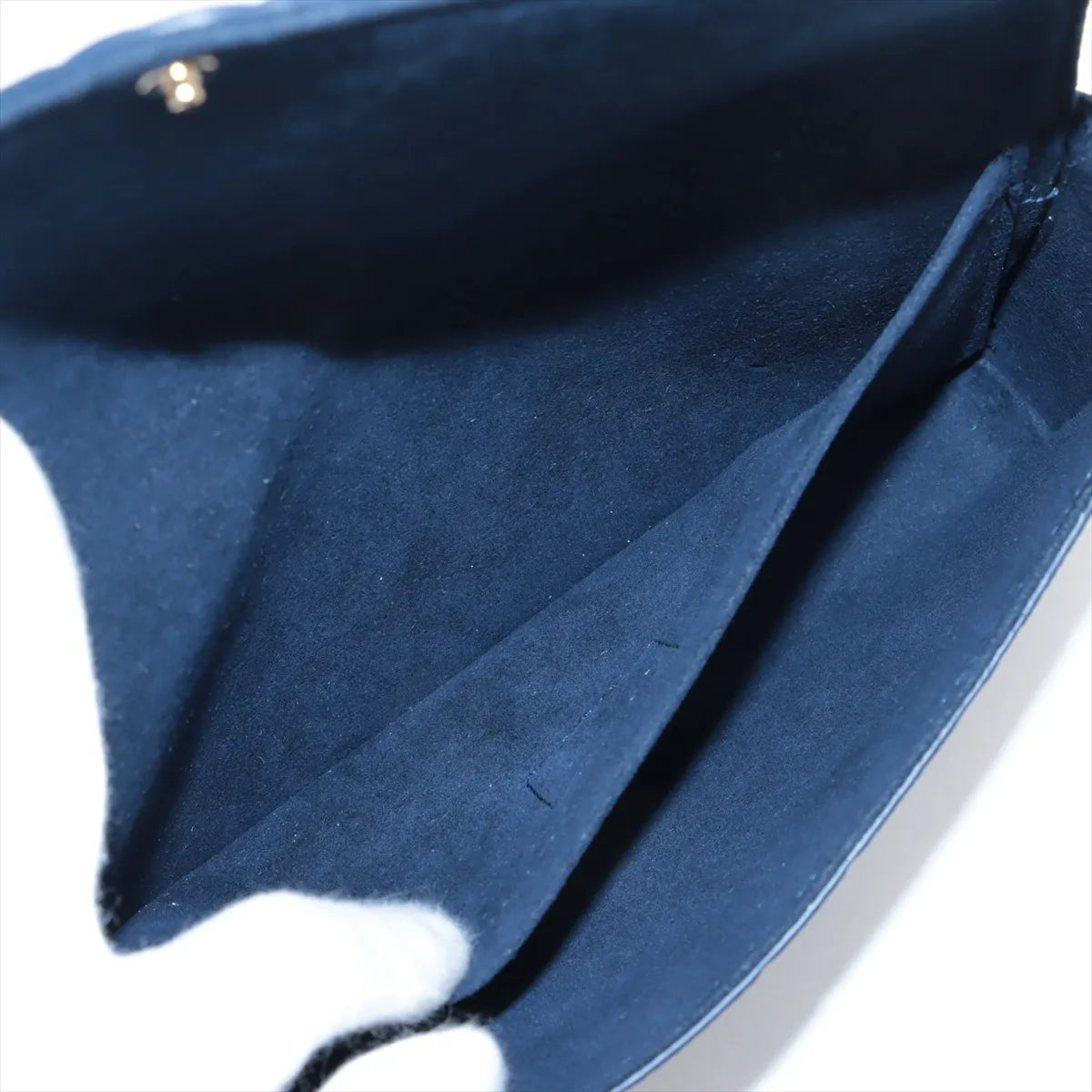 Louis Vuitton Monogram Empreinte Pochette Felicie M83589 Navy Blue