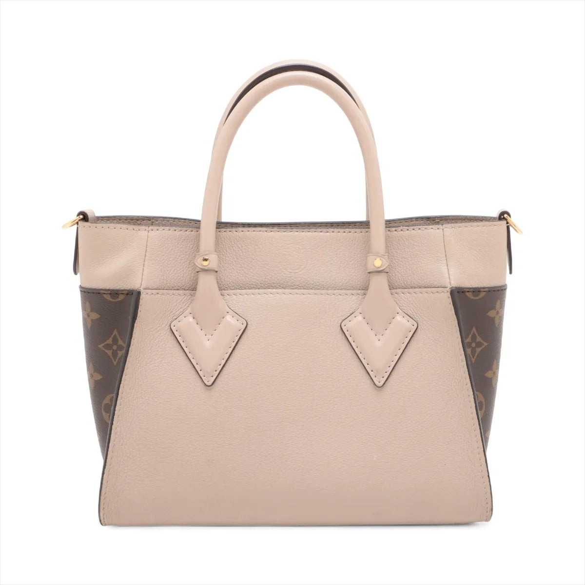 Louis Vuitton Monogram On My Side PM M57729 Beige x brown
