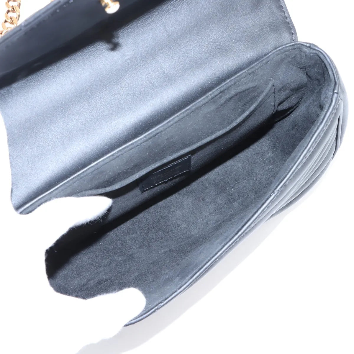 Louis Vuitton New Wave Chain Bag MM M51498 MI0159 Black