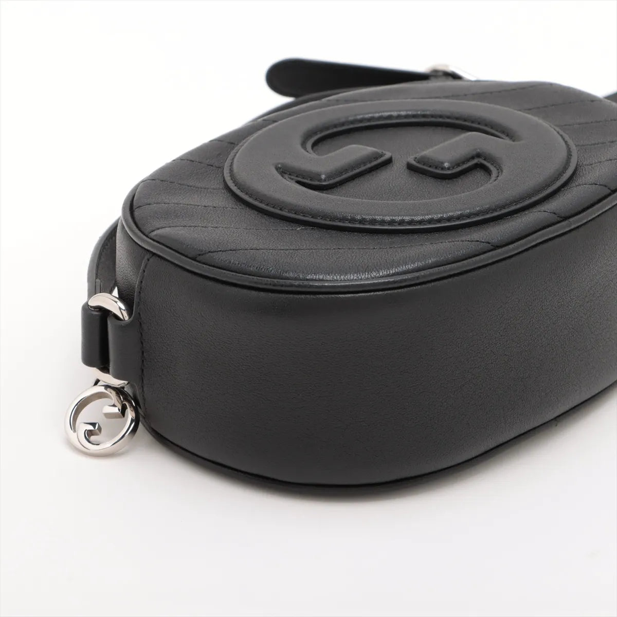 Gucci Blondie Leather Shoulder bag Black 760175