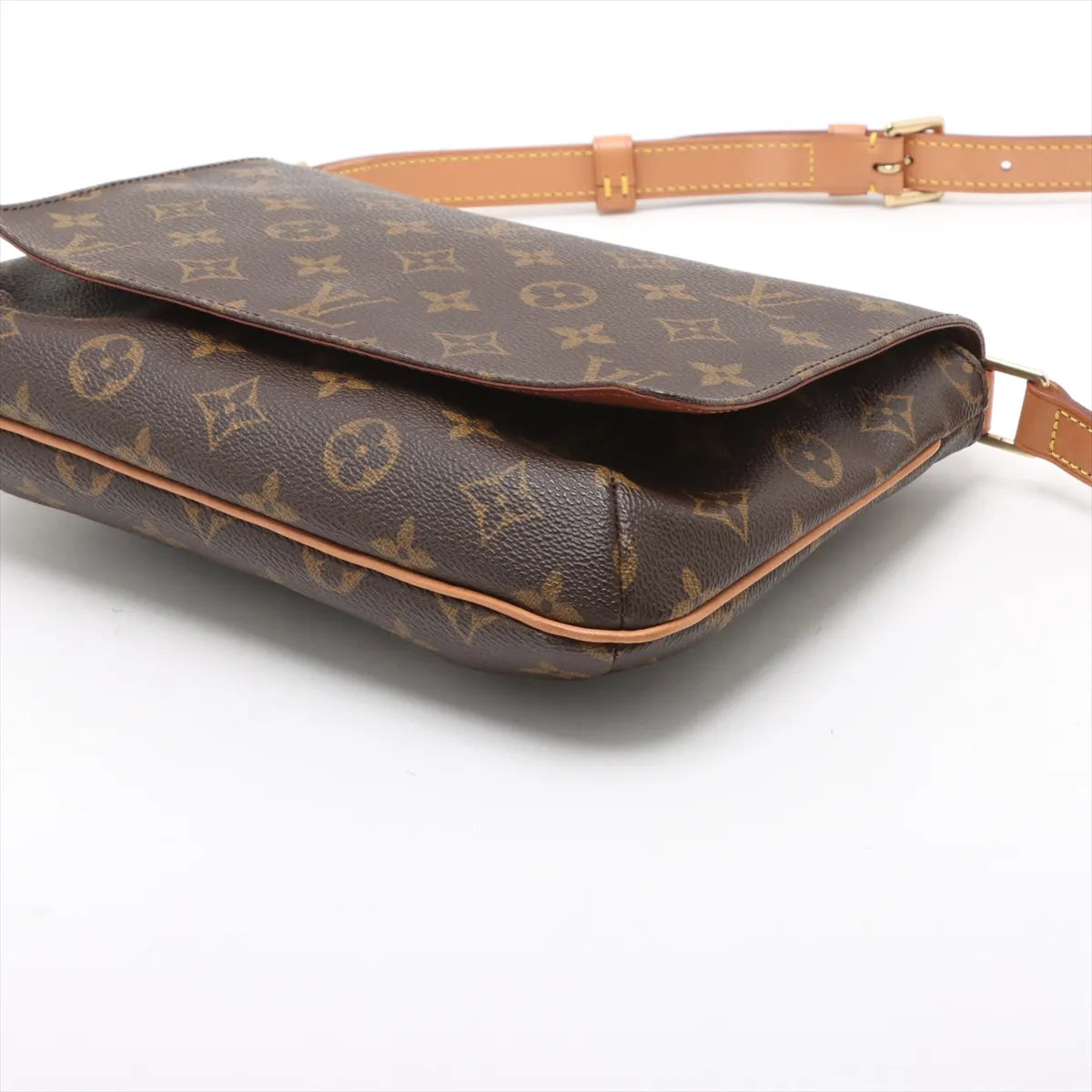 Louis Vuitton Monogram Musette tango M51257 SP0020 Brown