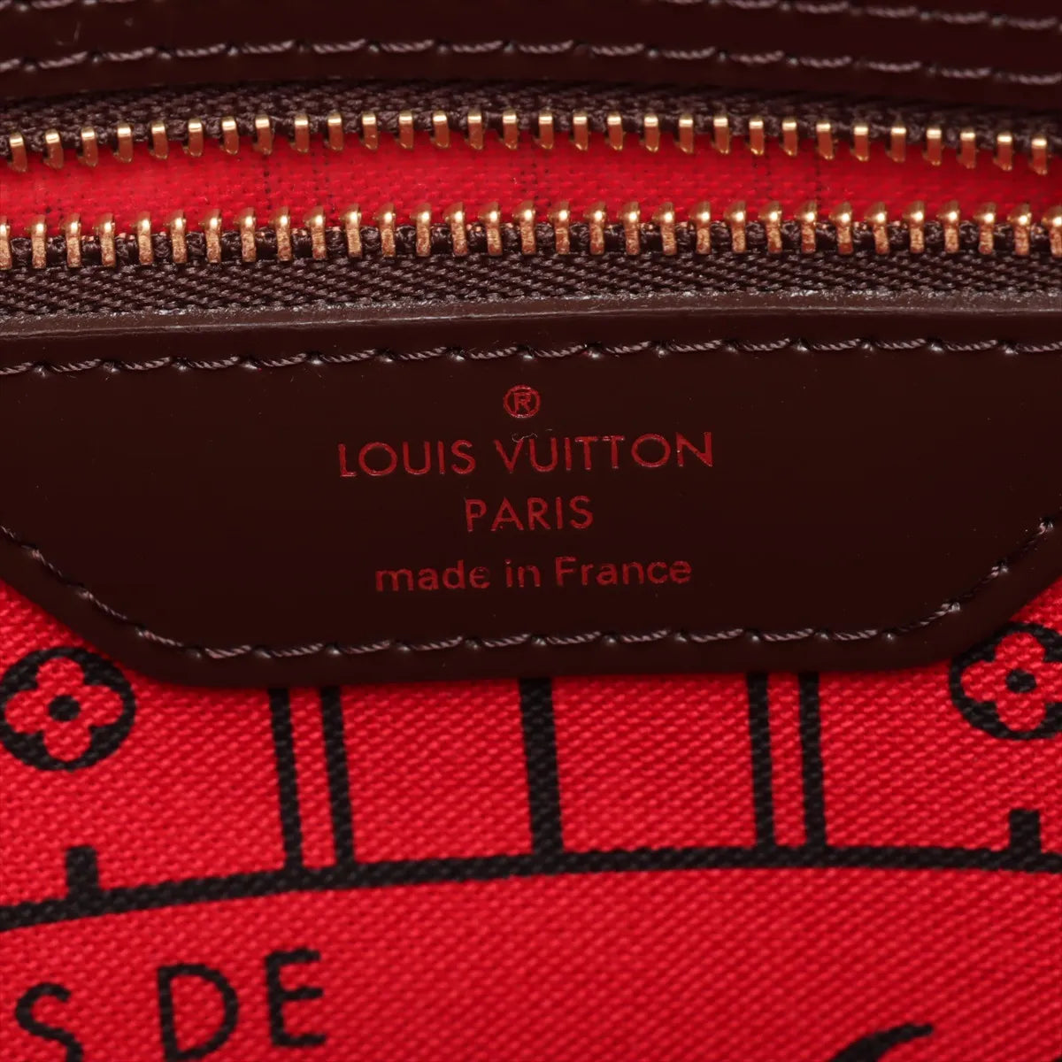 Louis Vuitton Damier Neverfull MM N51105 SP4059 Brown