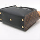 Louis Vuitton Monogram On My Side MM M53823 Black x brown