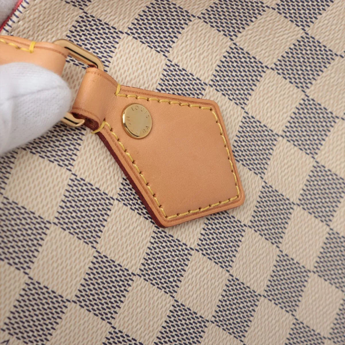 Louis Vuitton Damier Azure Calvi N41449 GI1105 White