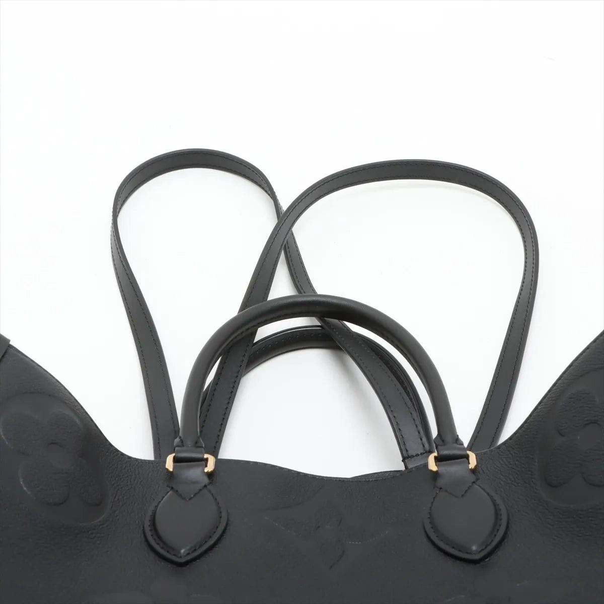 Louis Vuitton monogram empreinte On the Go GM M44925 DU1220 Black