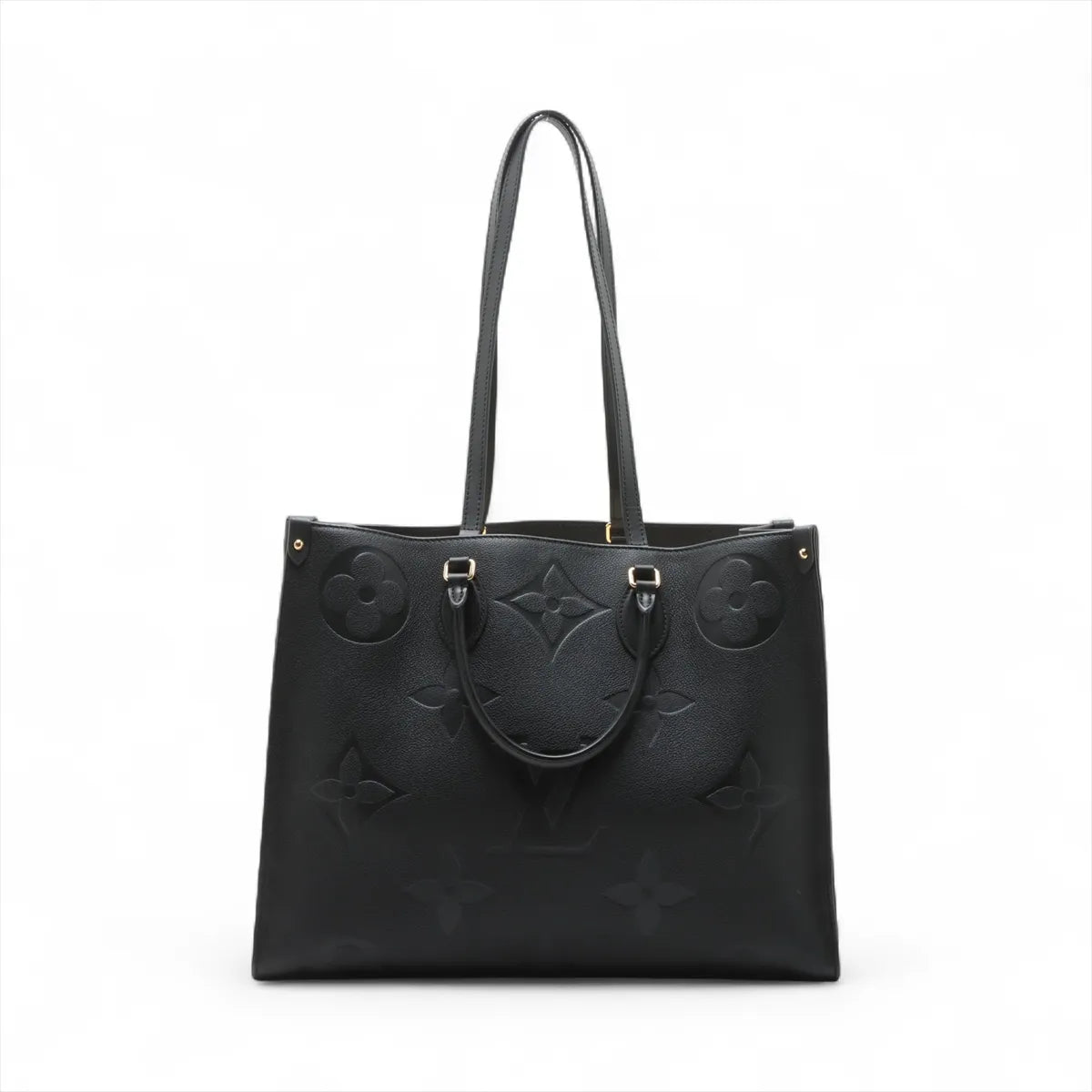 Louis Vuitton monogram empreinte On the Go GM M44925 DU1220 Black