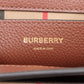 Burberry Nova Check Hampshire leather x canvas Shoulder bag Brown