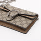 Gucci GG Supreme Dionysus PVCx leather Chain Shoulder Bag Beige 476432